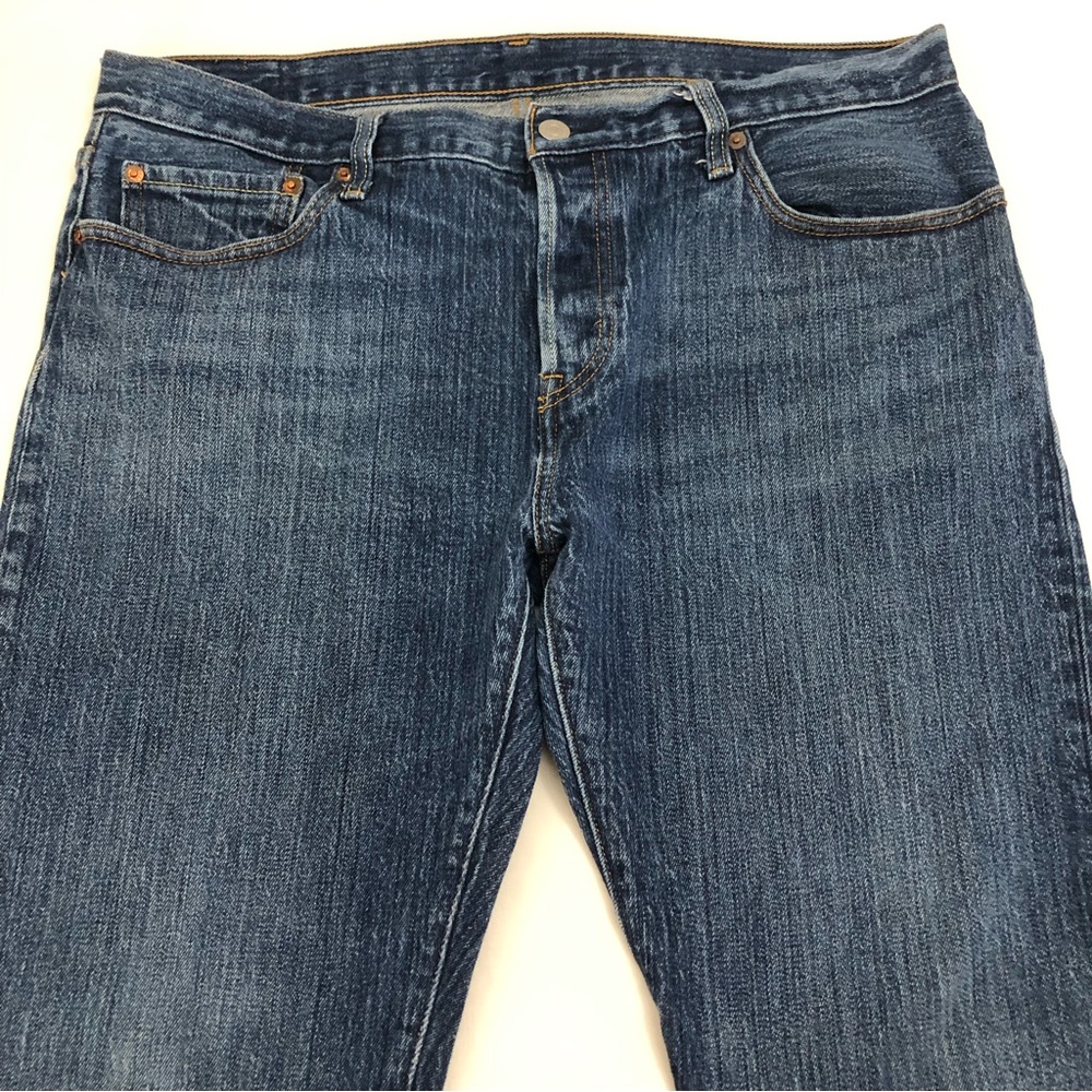 LEVIS 501CT Sz 32 Button Fly Jeans - Picture 6 of 14